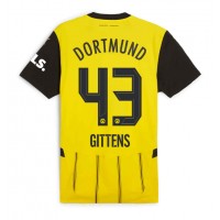 Borussia Dortmund Jamie Bynoe-Gittens #43 Hjemmedrakt 2024-25 Kortermet